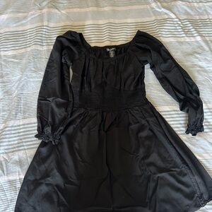 Wrangler Black Long Sleeve Dress